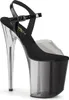 FLAMINGO-808T-1 Damen Sandale von Pleaser, Smoke-Schwarz EU Produktbild-Vorschau 1