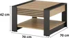 Couchtisch FERRA in Artisan Eiche,1 Schubkasten, (BxHxT) Produktbild-Vorschau 6