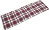 4-Kammer Körnerkissen 20x60cm groß - Flanell karo-rot - Produktbild-Vorschau 2