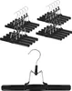 VonBueren 20x Hosenbügel Klemmbügel schwarz | Hosenspanner Produktbild-Vorschau 1