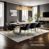tectake® Esszimmerstuhl Marilyn gepolstert, in Samtoptik 58 Produktbild-Vorschau 8