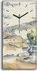 Leinwand Wanduhr Wandkunst Uhr 30x60 Montagne Sainte Produktbild-Vorschau 1