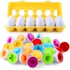 WOOPIE Montessori skladačka s vajcami – Spájaj tvary a Náhľad obrázku produktu 6
