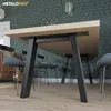 Nogi do stołu MetaloPro Thusia Lite Extreme – 2x czarne, Podgląd zdjęcia produktu 9