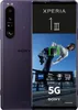 A marketing image of a purple Sony Xperia 1 III smartphone, showing its rear camera and a promotional graphic on the screen. Náhled obrázku produktu