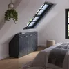 Dachschrägenschrank-Set Vicco Rion Schwarz Beton 2er Set, Produktbild-Vorschau 6