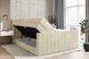 ALTDECOR Boxspringbett mit Fußteil, 2 Matratzen und Topper Produktbild-Vorschau 3