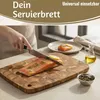 LS-LebenStil Profi Holz Schneidebrett Stirnholz 32cm Akazie Produktbild-Vorschau 9