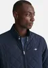 Gant transition jacket navy chiusura con zip monocolore Anteprima dell’immagine prodotto 12