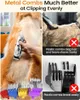 Eineisall ruhiger Hund Clipper Metal Guide Kamm, Produktbild-Vorschau 3