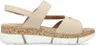 Rieker Damen Riemchensandale beige, Damen:43 EU Produktbild-Vorschau 4