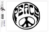 Aufkleber / Autoaufkleber - JDM - Die cut - Hippy Peace Produktbild-Vorschau 2