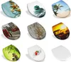 A collage of different toilet seats with various designs. Produktbild-Vorschau