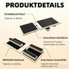 Holz-Balanceboard,Fuß-und Knöcheltrainer,rutschfest,stärkt Produktbild-Vorschau 6