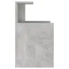 vidaXL Nachttisch Betongrau 40x35x60 cm Holzwerkstoff Produktbild-Vorschau 4