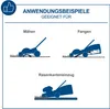 Diagrams illustrating different uses of a lawnmower. Podgląd zdjęcia produktu