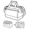 reisenthel Weekender allrounder L kapsa 48 x 29 x 39,5 Náhled obrázku produktu 5
