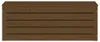 vidaXL Kufer miodowy brąz 89x36,5x33 cm lite drewno sosnowe Podgląd zdjęcia produktu 5