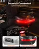VEVOR Bauletto per moto da 30 litri in PP, universale, Anteprima dell’immagine prodotto 6