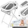 Ikodm Faltbare Babywanne mit Gestell und Thermometer, Produktbild-Vorschau 1