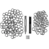 Grommet Werkzeug Kit, Grommet Einstell Werkzeug 100X Ösen Produktbild-Vorschau 4