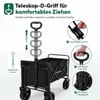 CITYSPORTS : Chariot pliable tout-terrain, charge maximale Voir les images du produit 5