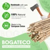 BOGATECO Lamelový plot Hazel Chestnut | Drevený plot z Náhľad obrázku produktu 15