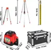 Sada zeleného rotačního laserového nivelačního přístroje s Náhled obrázku produktu 8