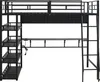 MODFU Lit Mezzanine Double 140x200 cm - Avec Nombreux Voir les images du produit 6