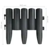vidaXL Bordatura per prato 36 pz. Antracite 10 m PP Anteprima dell’immagine prodotto 7