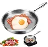 Titanová pánev – průměr 30 cm, ploché dno – nepřilnavý Náhled obrázku produktu 2