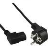 InLine Netzkabel, Schutzk. gew. / Kaltgerätest. C13 links Produktbild-Vorschau 3