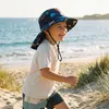 Kinder Sonnenhut mit breiter Krempe, leichter Sommerhut mit Produktbild-Vorschau 6