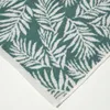 HOMESCAPES Frottee-Handtuch grün mit Blätter-Motiv - 50 x Produktbild-Vorschau 4