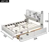 okwish Polsterbett Doppelbett 140 x 200 cm mit Produktbild-Vorschau 7