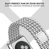 Strap-it Apple Watch Stahlperlenarmband (Silber) Produktbild-Vorschau 4