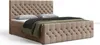 Chesterfield Boxspringbett, Kontinentalbett aus Samt, Produktbild-Vorschau 5