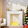 ProximaX Holz-Kaminrahmen mit Kaminkonsole, Geheimfach und Produktbild-Vorschau 6