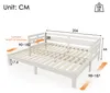 okwish Rozkládací postel z masivního borového dřeva se Náhled obrázku produktu 7