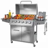 Grill gazowy ogrodowy 20,3kW BERGMANN NL006 7 palników stal Podgląd zdjęcia produktu 6