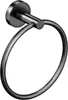 Aloni Handtuchring Ø 16 cm Grau gebürstet Produktbild-Vorschau 1