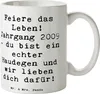 Mr. & Mrs. Panda Tasse Spruch 2009 Geburtstag - Weiß - Produktbild-Vorschau 1