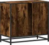 vidaXL Waschbeckenunterschrank Räuchereiche 65x33x60 cm Produktbild-Vorschau 7