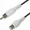 2,5 m Cinchverlängerung einfach Stecker/Kupplung Produktbild-Vorschau 1