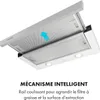 Mariana 60 hotte plate 500 m³/h évacuation d'air LED Voir les images du produit 7