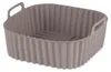 Silikonový košík do horkovzdušné fritézy Taupe Collection Náhled obrázku produktu 1