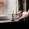 Osterdekoration Hase Frans - weiß Produktbild-Vorschau 3