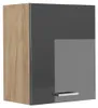 Pensile da cucina Vicco R-Line Antracite lucido/Rovere Anteprima dell’immagine prodotto 1