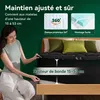 NicePlus, surmatelas 2 en 1, 120x200x7 cm, mousse à mémoire Voir les images du produit 5