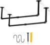 Set di 2 appendiabiti da parete Jopassy, appendiabiti Anteprima dell’immagine prodotto 1